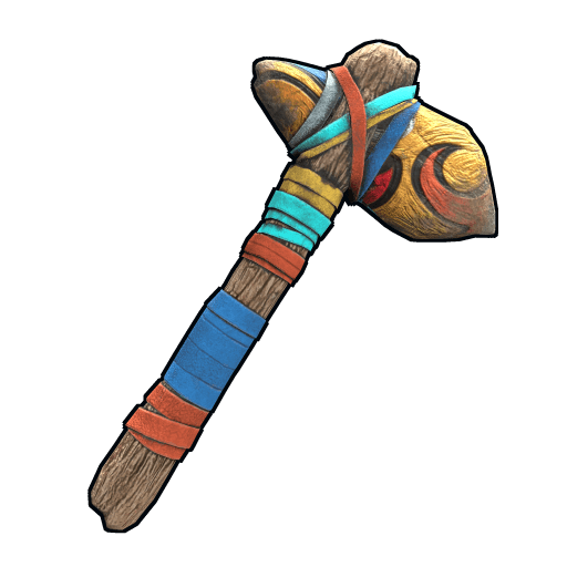 Abstraction Stone Hatchet