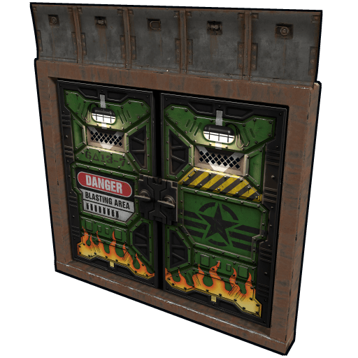 Bombshell Double Armored Door