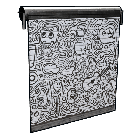 Doodle Garage Door