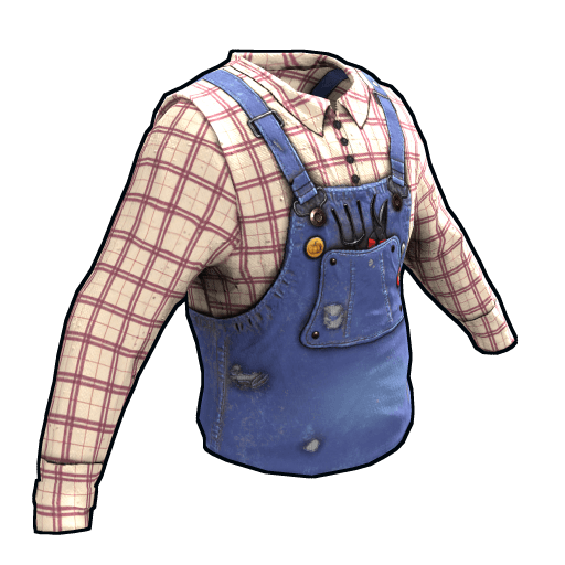 Farmer Overalls Top