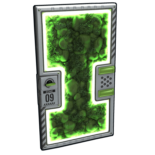 Greening Area Door