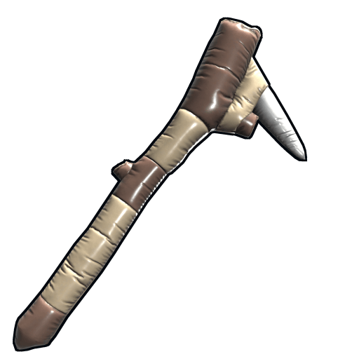 Inflatable Stone Pickaxe