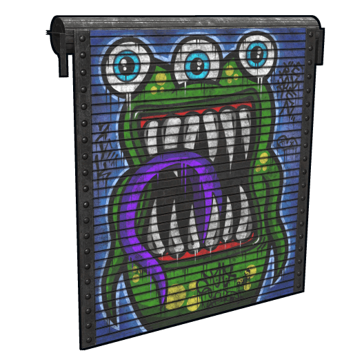 Monster Garage Door