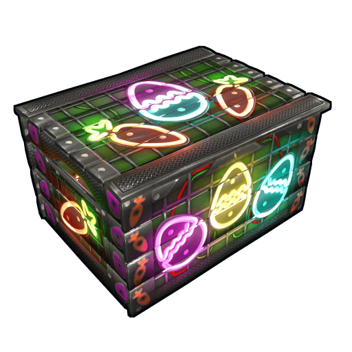 Neon Eggs Box