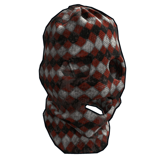Red Check Balaclava