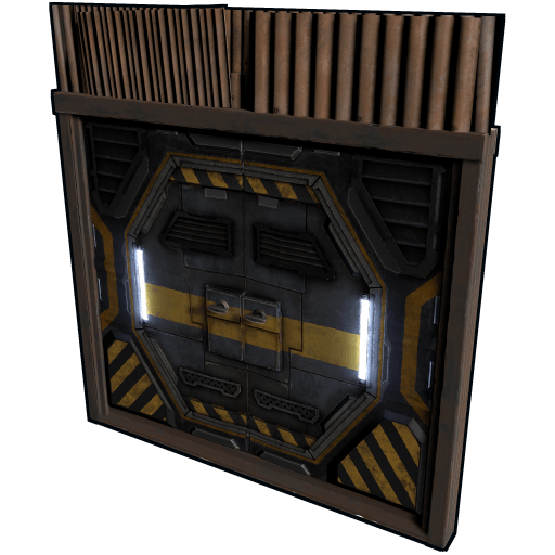 Space Airlock Double Door