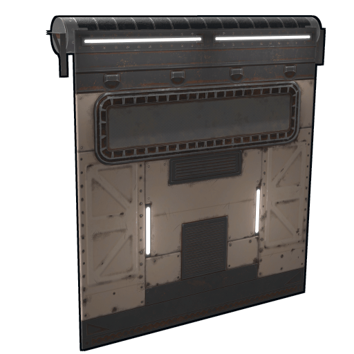 Space Station Garage Door