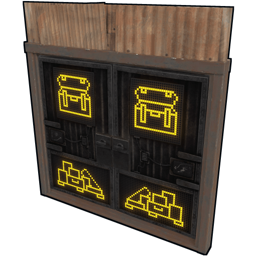 Storage Room Double Door