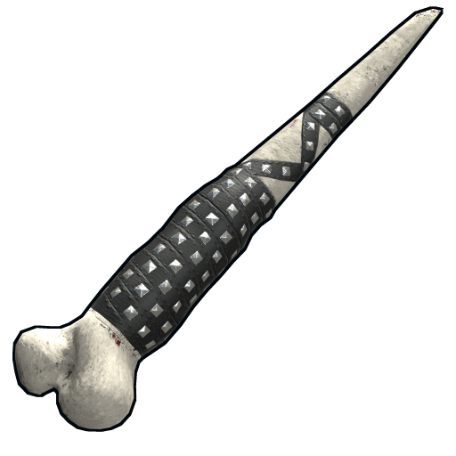 Studded Bone Knife