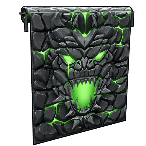 Toxic Dragon Garage Door