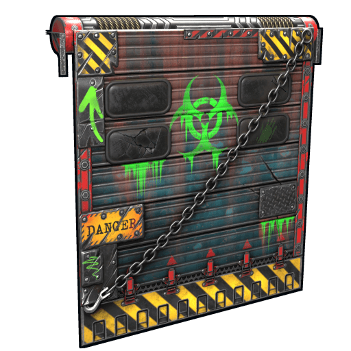 Toxic Garage Door