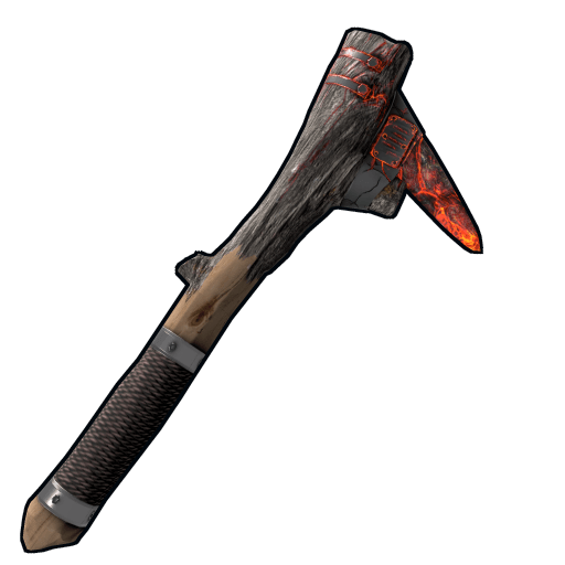 Volcanic Stone Pick Axe