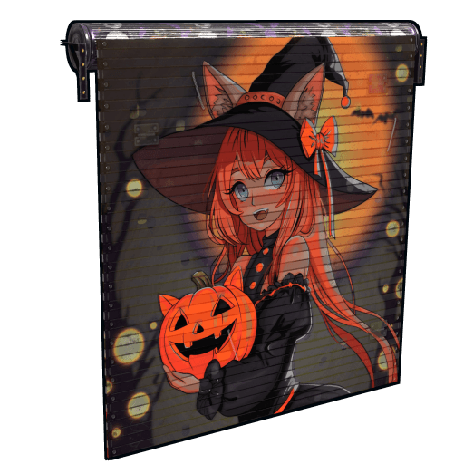 Witch Garage Door