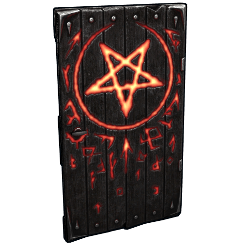 Wooden Door from Hell