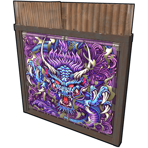 Young Dragon Metal Double Door